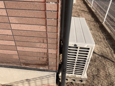 外壁デッキ外し跡補修 After