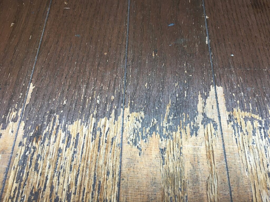 住まいのリペア　仙台｜交換より補修で費用削減｜仙台リペアナビ　フローリング経年劣化イメージ画像